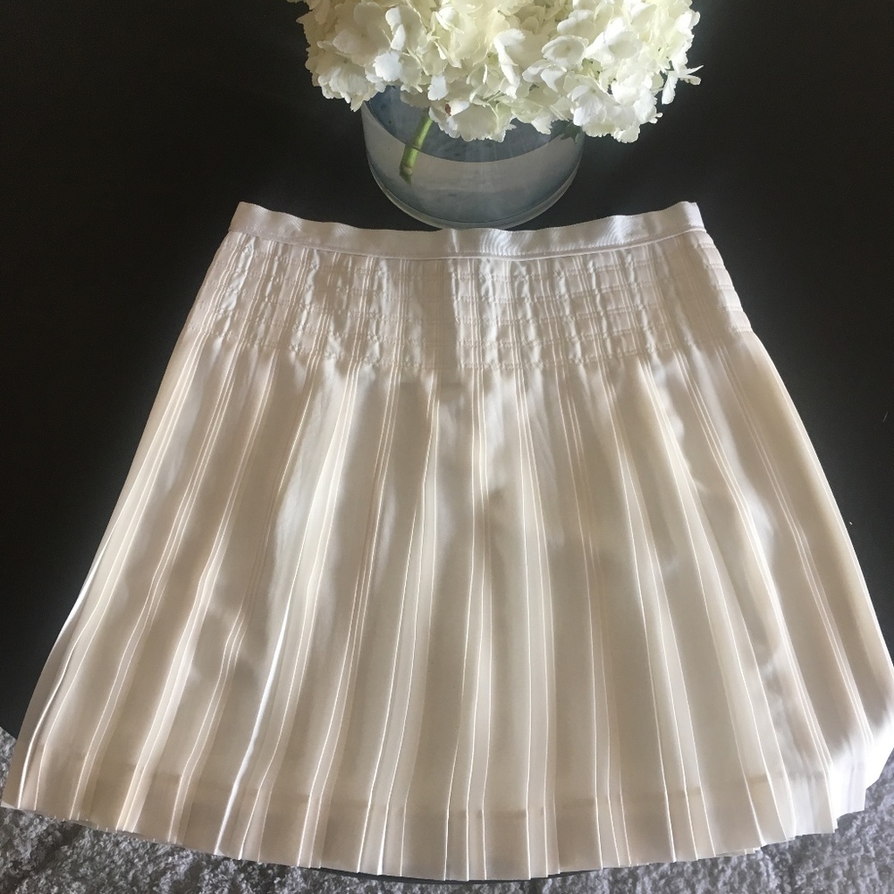 J. Crew White Skirt Sz 4